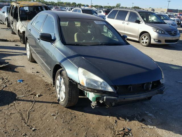 1HGCM56304A035123 - 2004 HONDA ACCORD LX GREEN photo 1