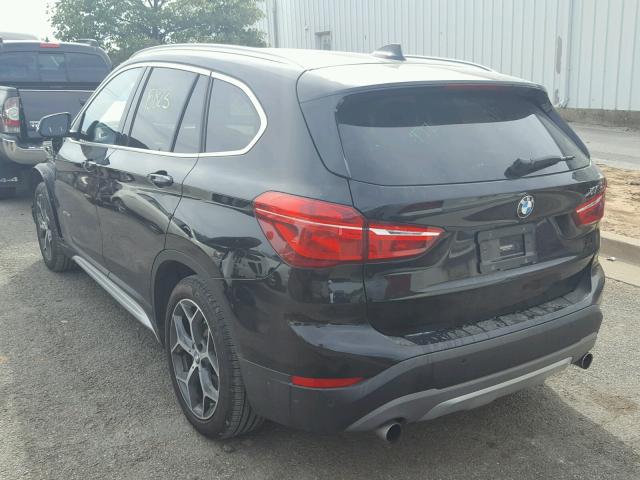 WBXHU7C3XH5H33585 - 2017 BMW X1 SDRIVE2 BLACK photo 3