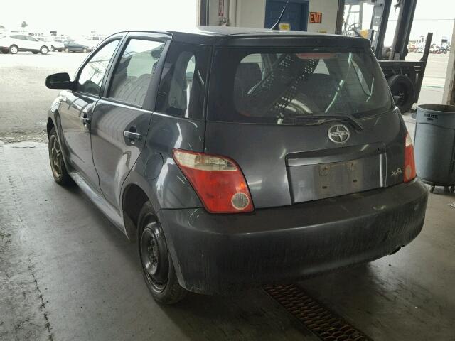 JTKKT604X60136823 - 2006 TOYOTA SCION XA გრაფიტი ფოტო 3