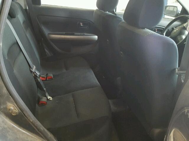 JTKKT604X60136823 - 2006 TOYOTA SCION XA გრაფიტი ფოტო 6