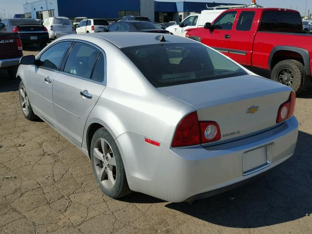 1G1ZC5E07CF232254 - 2012 CHEVROLET MALIBU 1LT SILVER photo 3