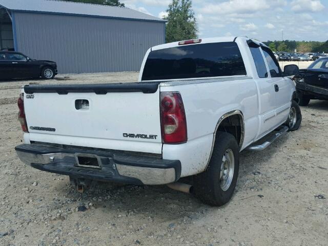 2GCEC19TX31181231 - 2003 CHEVROLET SILVERADO WHITE photo 4