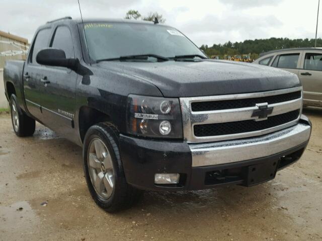 2GCEC130281130439 - 2008 CHEVROLET SILVERADO BLACK photo 1