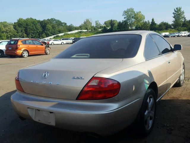 19UYA42412A004824 - 2002 ACURA 3.2CL GOLD photo 4