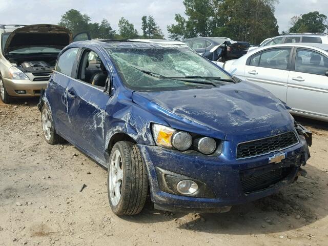 1G1JE5SB5C4226025 - 2012 CHEVROLET SONIC LTZ BLUE photo 1