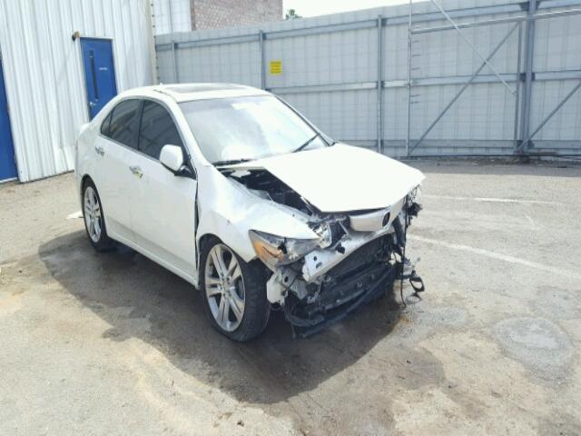 JH4CU4F49AC000810 - 2010 ACURA TSX WHITE photo 1