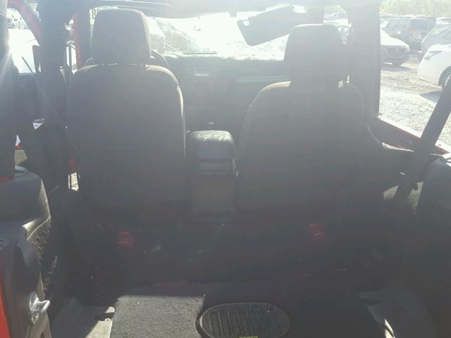 1C4AJWAG0HL512108 - 2017 JEEP WRANGLER S Կարմիր լուսանկար 6