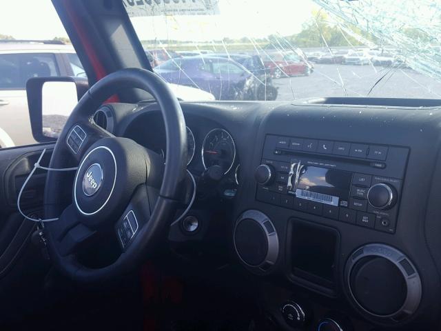 1C4AJWAG0HL512108 - 2017 JEEP WRANGLER S Կարմիր լուսանկար 9