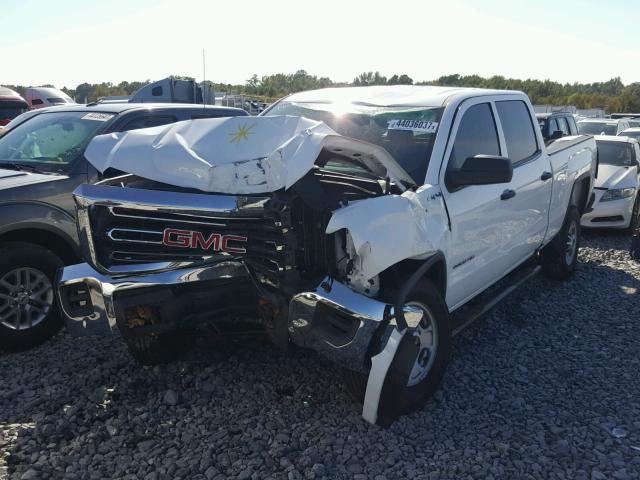 1GT12REG1GF276400 - 2016 GMC SIERRA K25 WHITE photo 2