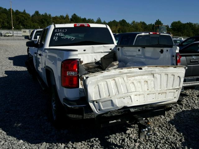 1GT12REG1GF276400 - 2016 GMC SIERRA K25 WHITE photo 3