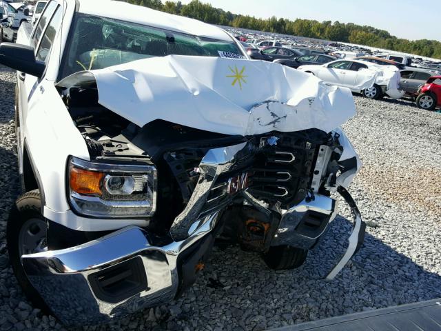 1GT12REG1GF276400 - 2016 GMC SIERRA K25 WHITE photo 9