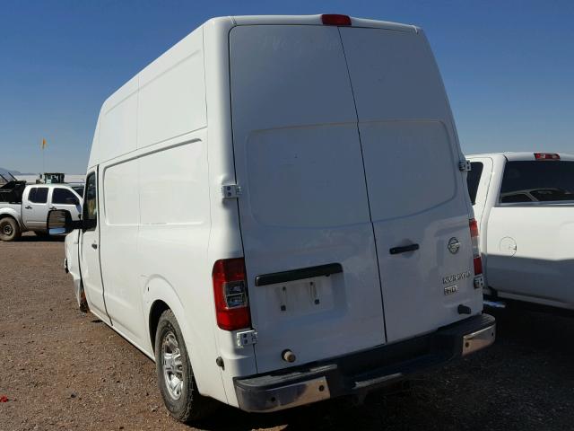 1N6AF0LY6DN113400 - 2013 NISSAN NV 2500 WHITE photo 3