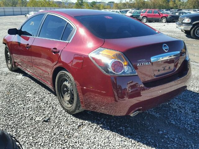 1N4AL2APXCC176632 - 2012 NISSAN ALTIMA BURGUNDY photo 3