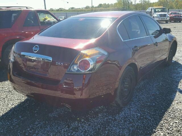 1N4AL2APXCC176632 - 2012 NISSAN ALTIMA BURGUNDY photo 4