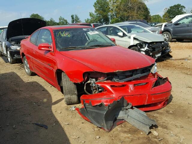 1G2NW12E0XM879753 - 1999 PONTIAC GRAND AM G RED photo 1