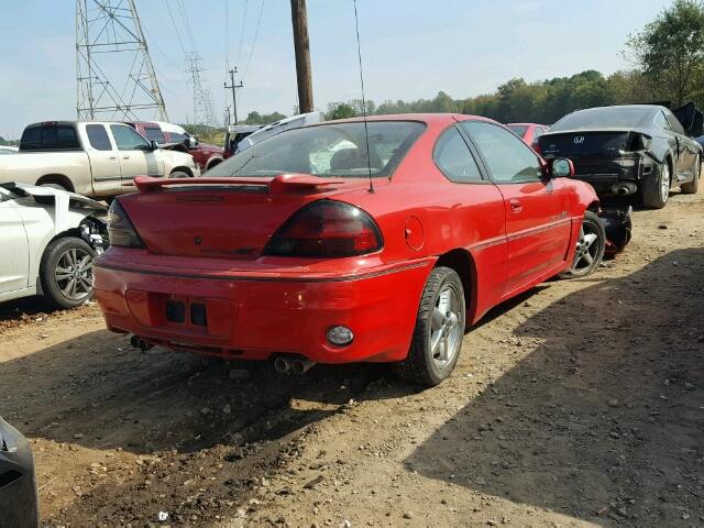 1G2NW12E0XM879753 - 1999 PONTIAC GRAND AM G RED photo 4