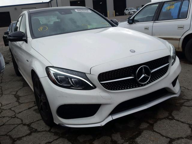 55SWF6EB5GU106850 - 2016 MERCEDES-BENZ C 450 4MAT WHITE photo 1