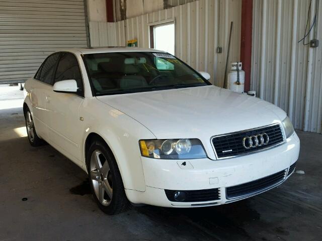 WAULT68EX5A106560 - 2005 AUDI A4 WHITE photo 1