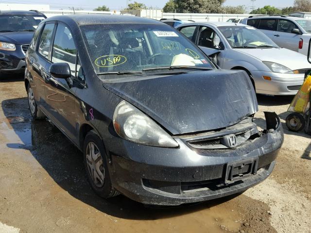 JHMGD38448S020102 - 2008 HONDA FIT BLACK photo 1