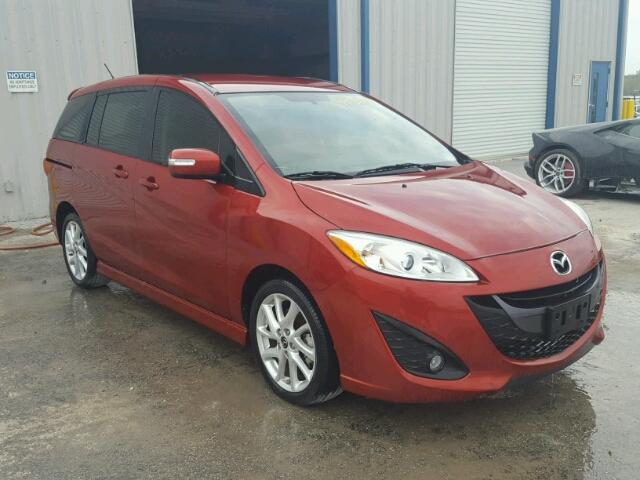 JM1CW2CL3F0191046 - 2015 MAZDA 5 TOURING RED photo 1