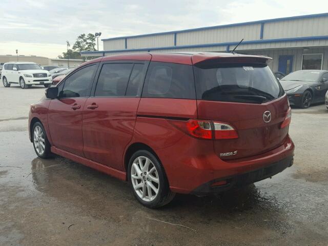 JM1CW2CL3F0191046 - 2015 MAZDA 5 TOURING RED photo 3