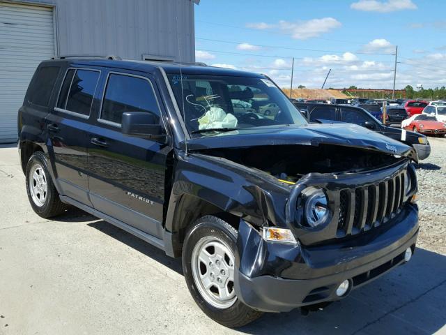 1C4NJPBAXFD138616 - 2015 JEEP PATRIOT SP BLACK photo 1