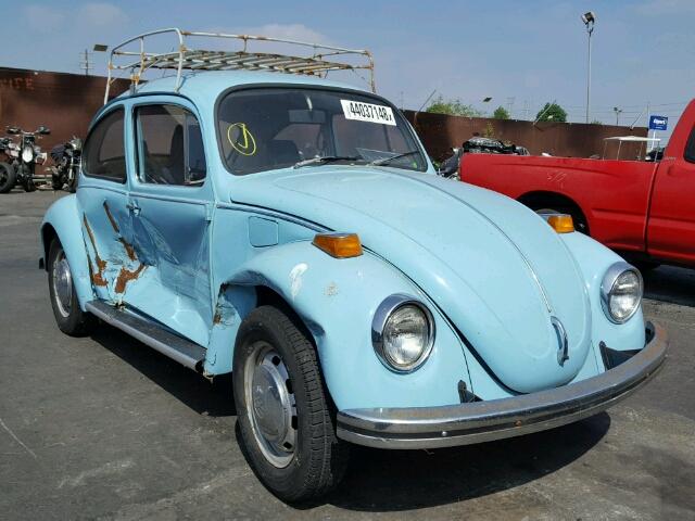 1122435004 - 1972 VOLKSWAGEN BEETLE BLUE photo 1