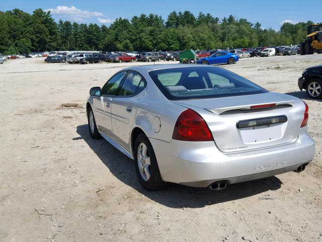 2G2WS522551169821 - 2005 PONTIAC GRAND PRIX SILVER photo 3