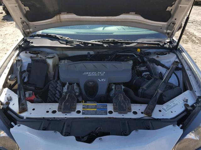 2G2WS522551169821 - 2005 PONTIAC GRAND PRIX SILVER photo 7