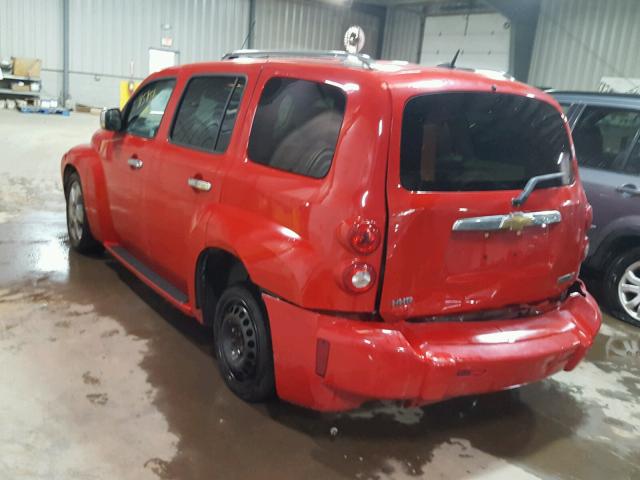 3GNBACFU8BS635293 - 2011 CHEVROLET HHR LT RED photo 3