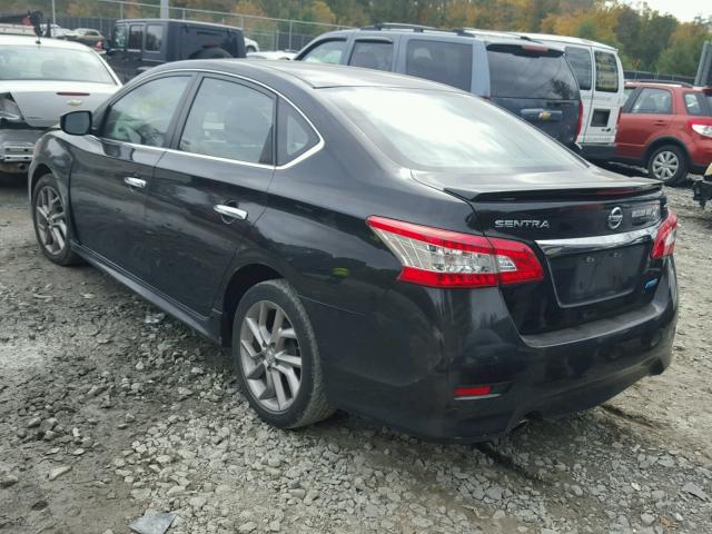 3N1AB7AP2DL669255 - 2013 NISSAN SENTRA S GRAY photo 3