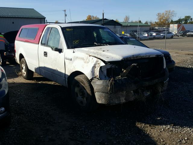 1FTRF12215NA51821 - 2005 FORD F150 WHITE photo 1