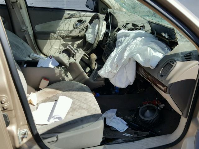 1G1ZT628X5F188334 - 2005 CHEVROLET MALIBU MAX ოქროსფერი ფოტო 5