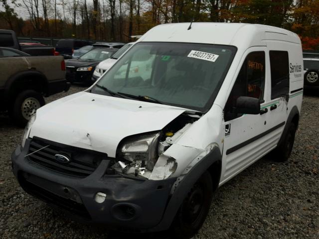 NM0LS6ANXDT168332 - 2013 FORD TRANSIT CO WHITE photo 2