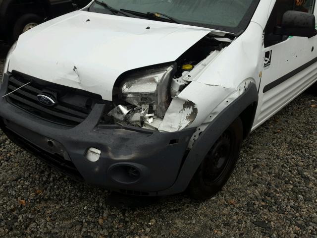 NM0LS6ANXDT168332 - 2013 FORD TRANSIT CO WHITE photo 9
