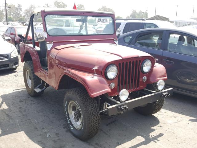 57548151128 - 1955 WILLY JEEP RED photo 1