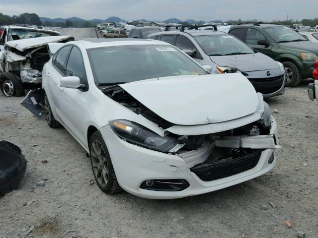 1C3CDFBB7ED861828 - 2014 DODGE DART SXT WHITE photo 1