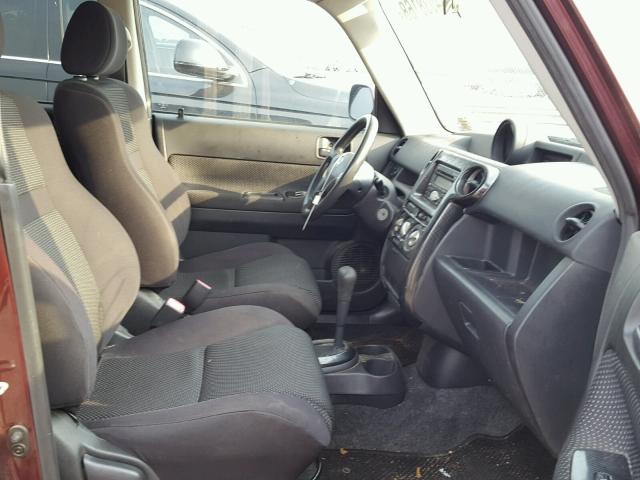 JTLKT324650194269 - 2005 TOYOTA SCION XB Kastanienbraun Foto 5