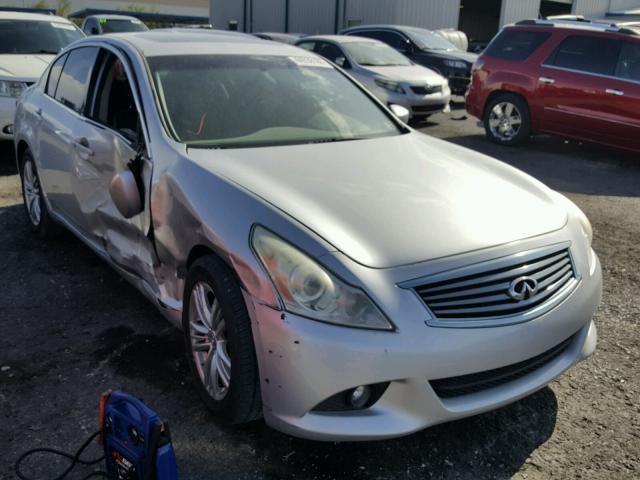 JN1DV6AP4BM602545 - 2011 INFINITI G25 BASE SILVER photo 1