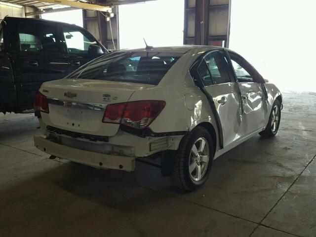 1G1PG5S91B7175055 - 2011 CHEVROLET CRUZE LT WHITE photo 4