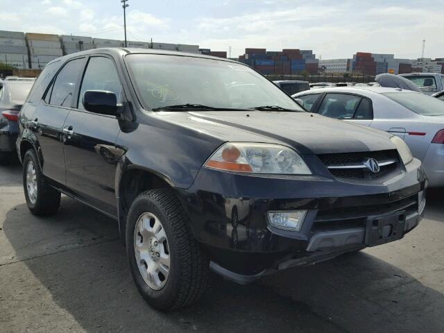 2HNYD18432H527849 - 2002 ACURA MDX BLACK photo 1