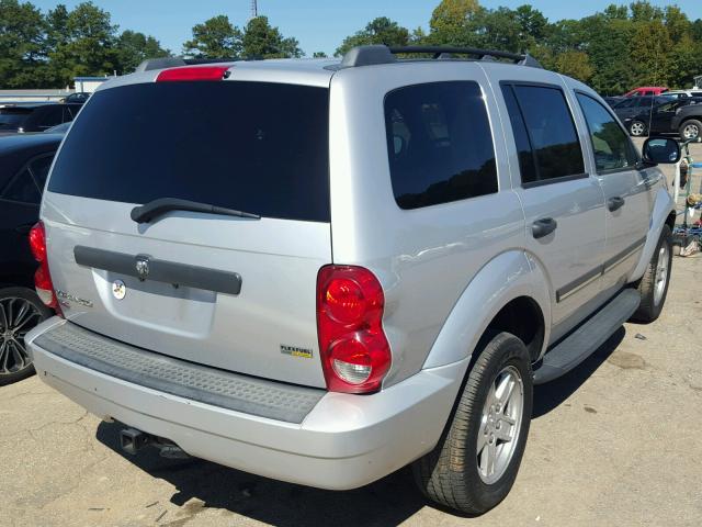 1D8HB48N48F117806 - 2008 DODGE DURANGO GRAY photo 4