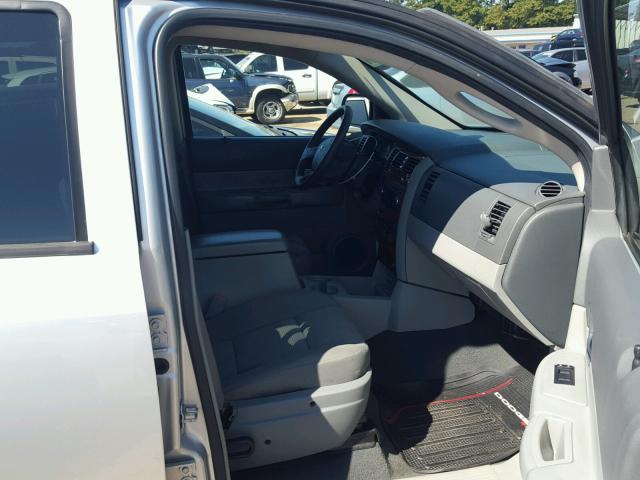 1D8HB48N48F117806 - 2008 DODGE DURANGO GRAY photo 5