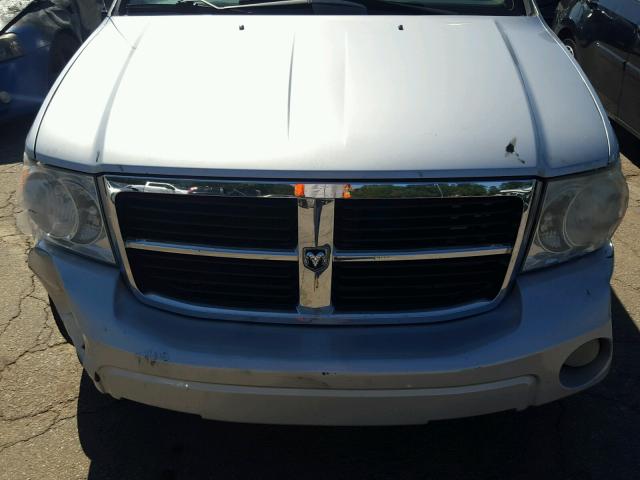 1D8HB48N48F117806 - 2008 DODGE DURANGO GRAY photo 9