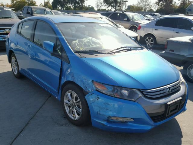 JHMZE2H74AS041046 - 2010 HONDA INSIGHT EX BLUE photo 1