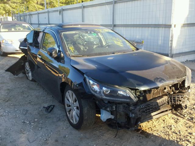 1HGCR2F84EA043206 - 2014 HONDA ACCORD EXL BLACK photo 1