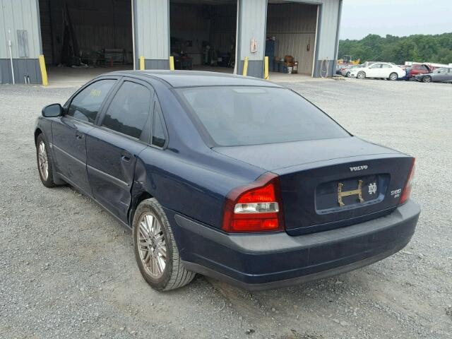 YV1TS94D3Y1125728 - 2000 VOLVO S80 BLUE photo 3