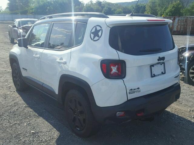 ZACCJBCB4HPE80424 - 2017 JEEP RENEGADE T WHITE photo 3