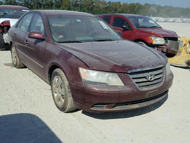 5NPET4AC8AH606700 - 2010 HYUNDAI SONATA GLS MAROON photo 1