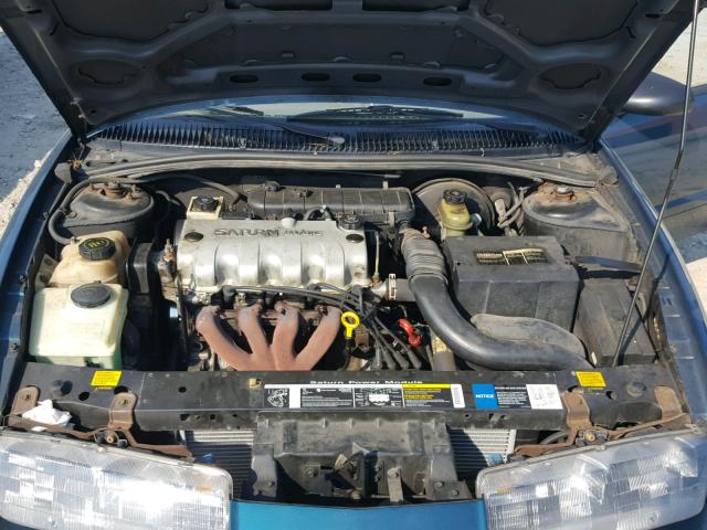 1G8ZH5592PZ143262 - 1993 SATURN SL1 GREEN photo 7